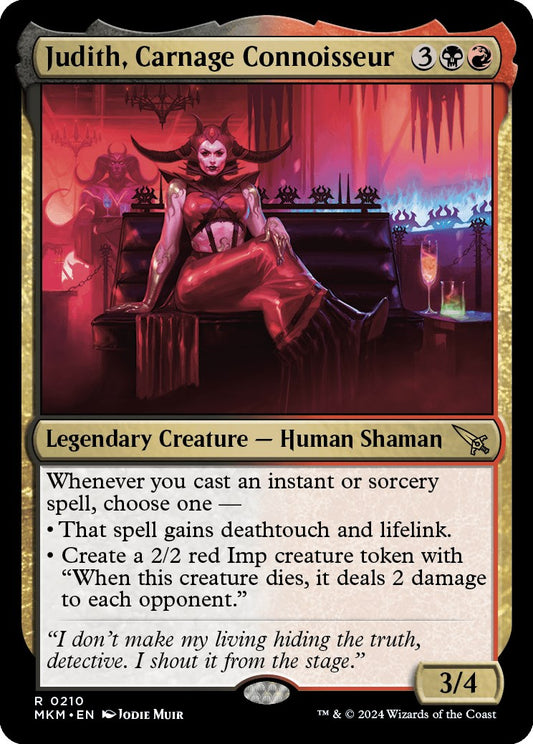 Judith, Carnage Connoisseur [MKM - 210]