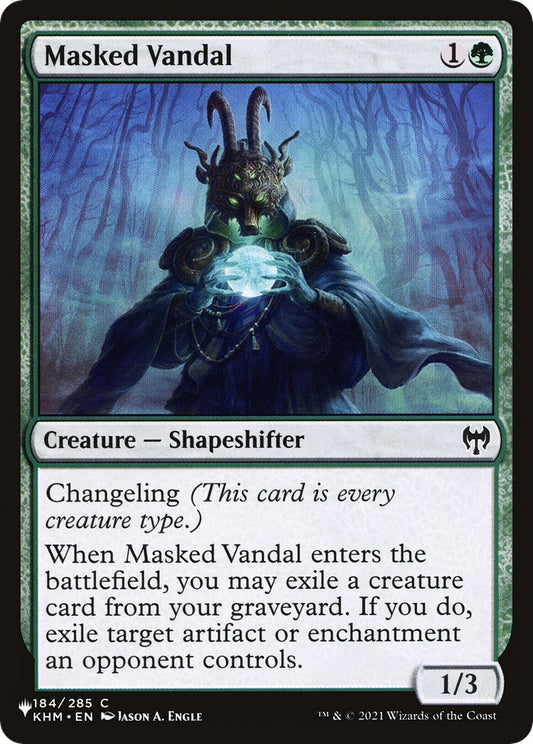 Masked Vandal [LIST - 184/285]