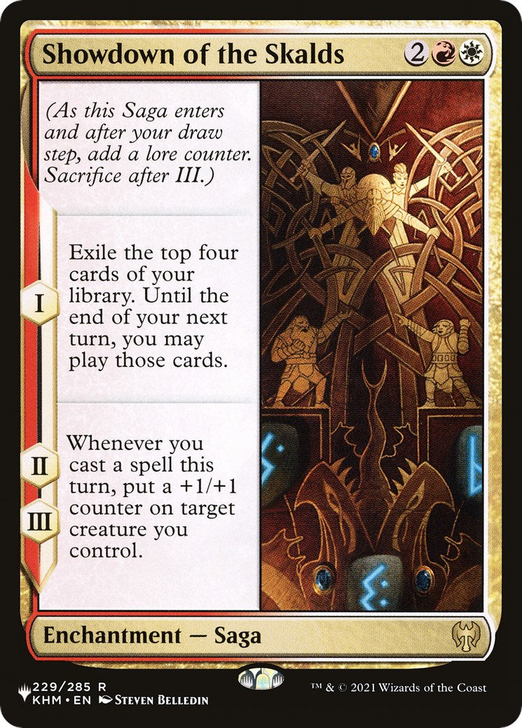 Showdown of the Skalds [LIST - 229/285]
