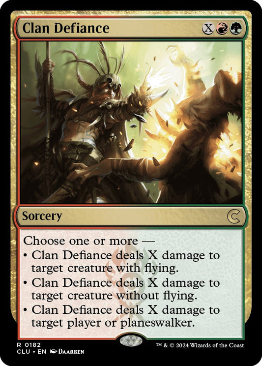 Clan Defiance [CLU - 182]