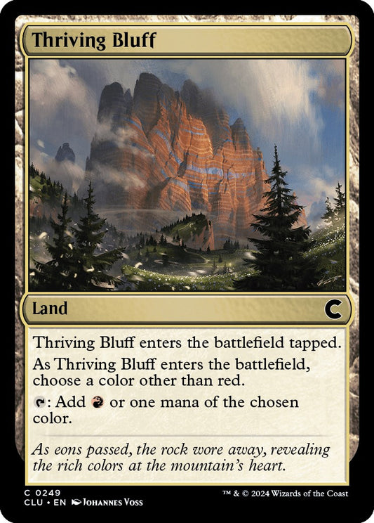 Thriving Bluff [CLU - 249]