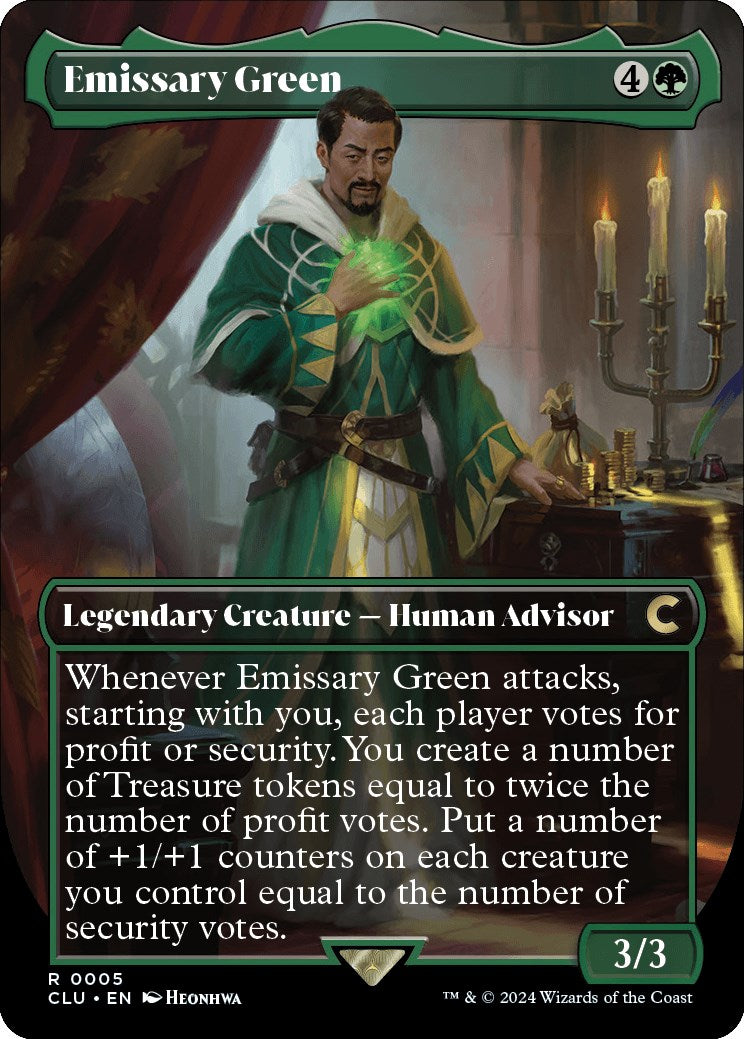 Emissary Green (Borderless) [CLU - 5]