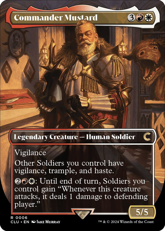 Commander Mustard (Borderless) [CLU - 6]