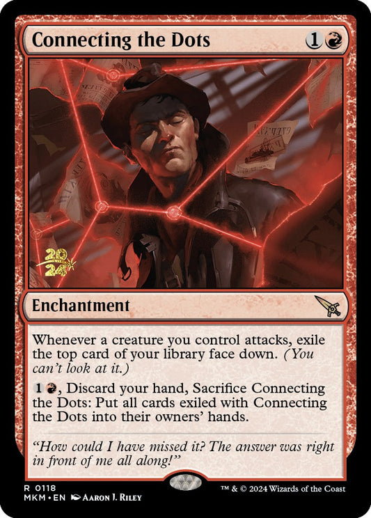 Connecting the Dots [PRE - 118]