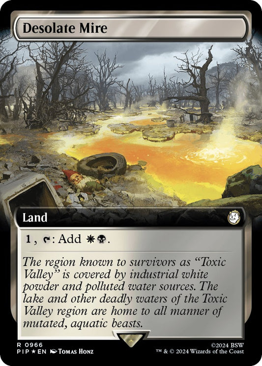 Desolate Mire (Extended Art) (Surge Foil) [PIP - 966]