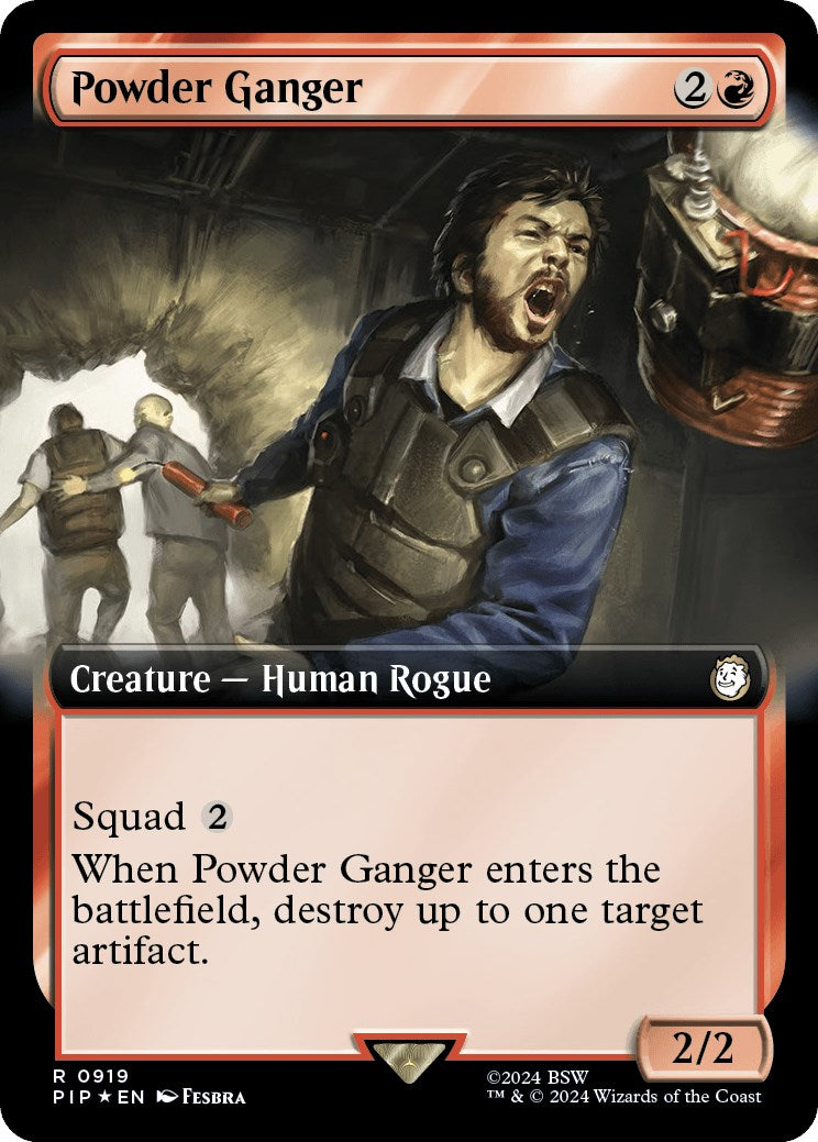 Powder Ganger (Extended Art) (Surge Foil) [PIP - 919]