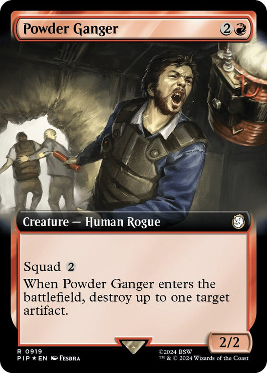 Powder Ganger (Extended Art) (Surge Foil) [PIP - 919]