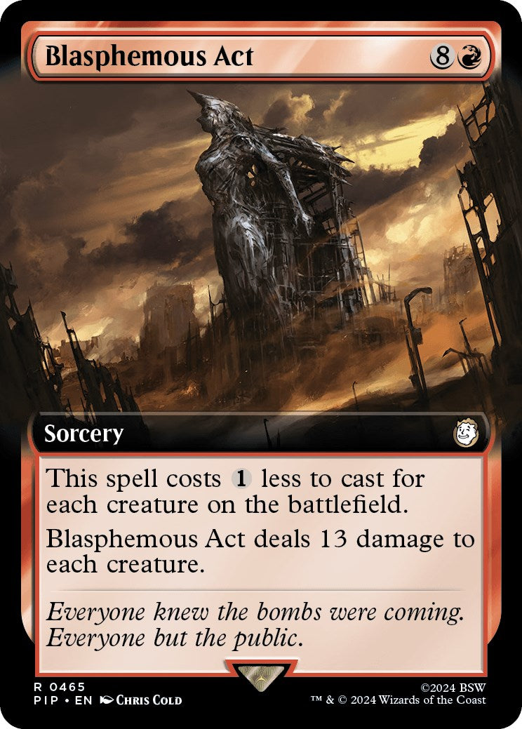 Blasphemous Act (Extended Art) [PIP - 465]