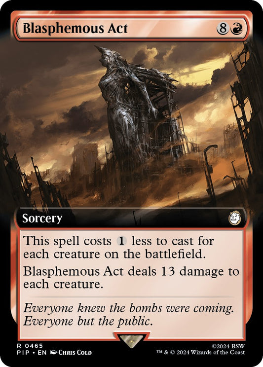 Blasphemous Act (Extended Art) [PIP - 465]