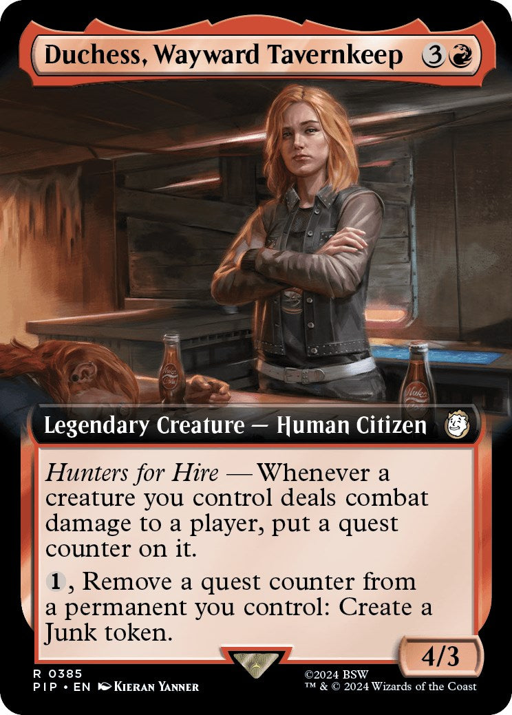 Duchess, Wayward Tavernkeep (Extended Art) [PIP - 385]