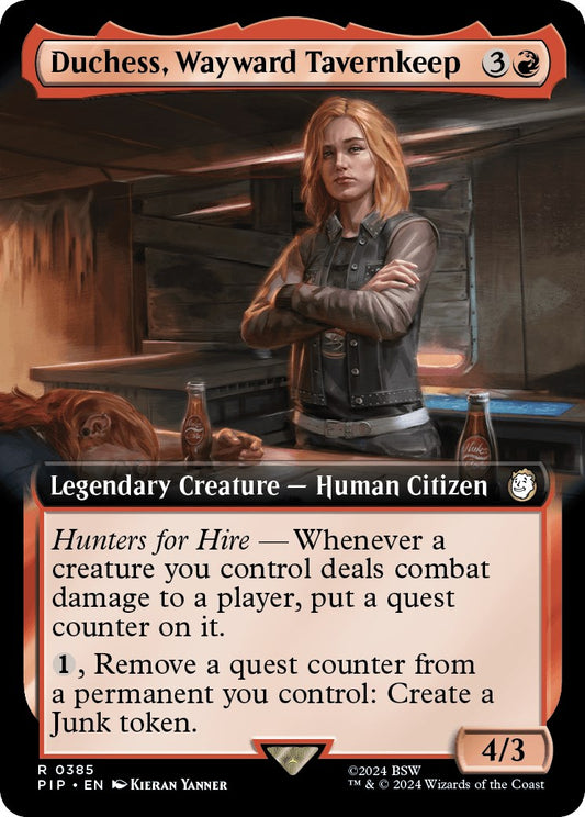 Duchess, Wayward Tavernkeep (Extended Art) [PIP - 385]
