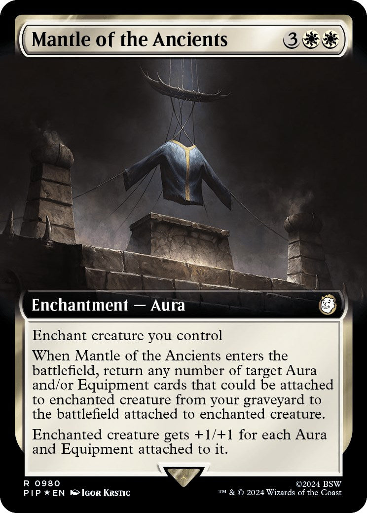 Mantle of the Ancients (Extended Art) (Surge Foil) [PIP - 980]