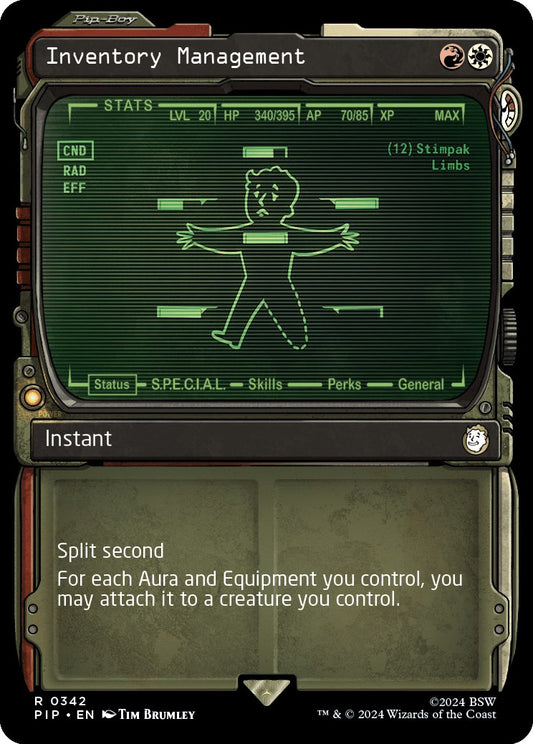 Inventory Management (Showcase) [PIP - 342]