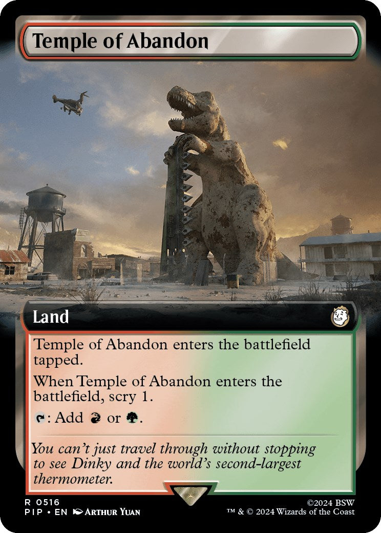 Temple of Abandon (Extended Art) [PIP - 516]