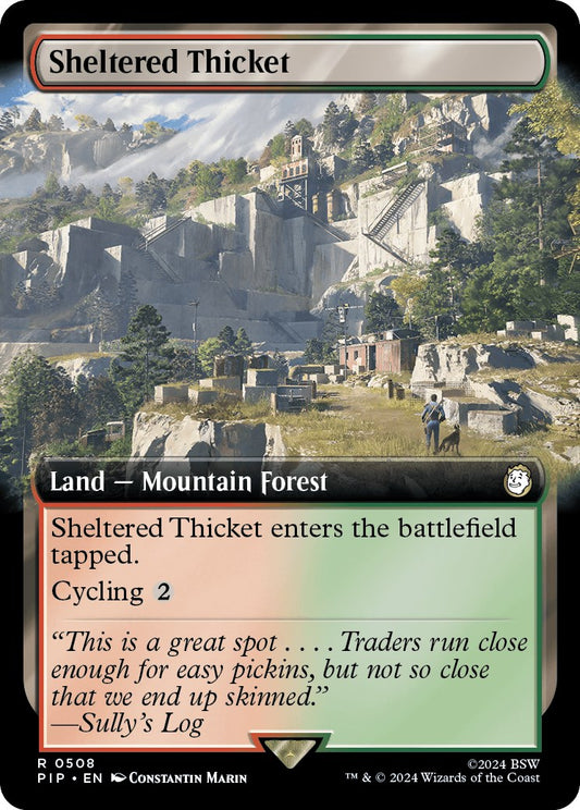 Sheltered Thicket (Extended Art) [PIP - 508]