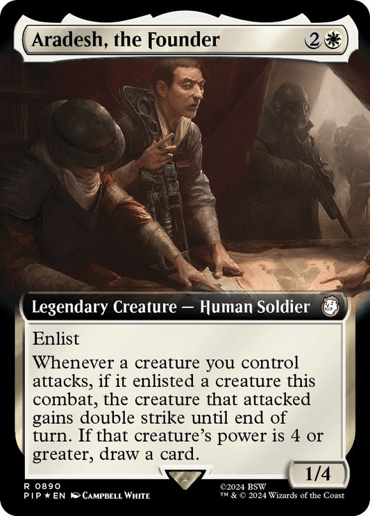 Aradesh, the Founder (Extended Art) (Surge Foil) [PIP - 890]