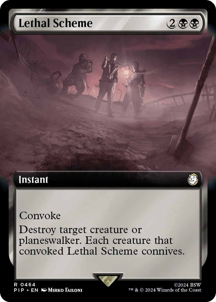 Lethal Scheme (Extended Art) [PIP - 464]