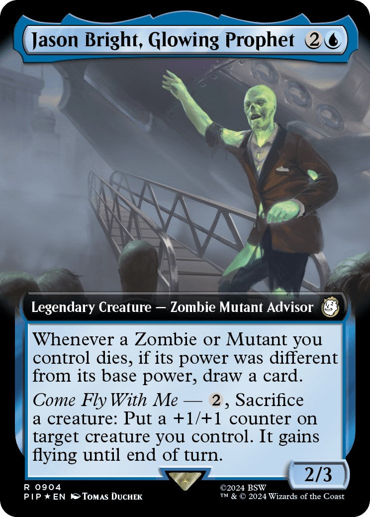 Jason Bright, Glowing Prophet (Extended Art) (Surge Foil) [PIP - 904]