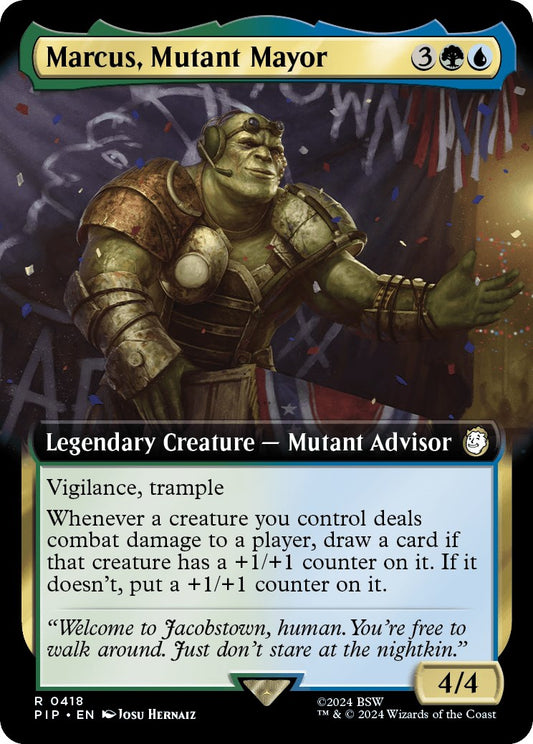 Marcus, Mutant Mayor (Extended Art) [PIP - 418]