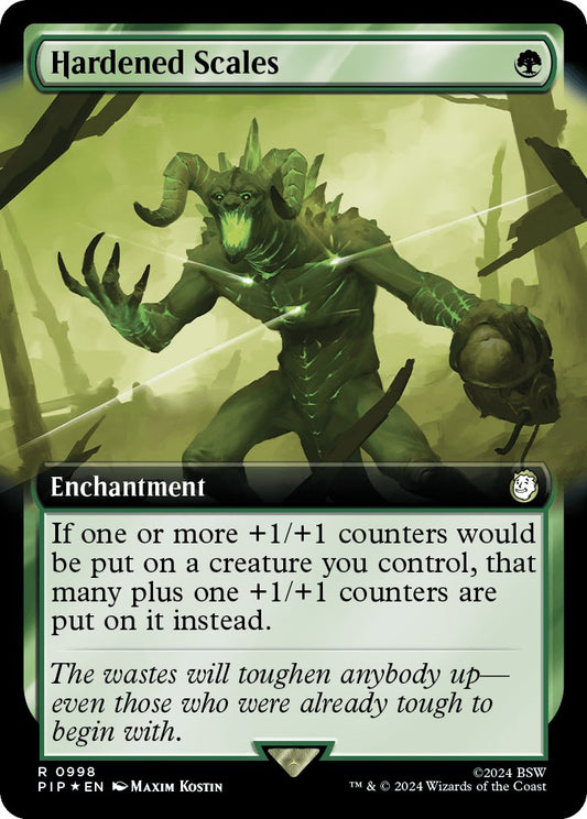 Hardened Scales (Extended Art) (Surge Foil) [PIP - 998]