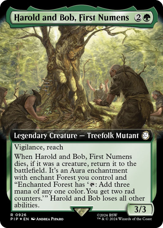 Harold and Bob, First Numens (Extended Art) (Surge Foil) [PIP - 926]