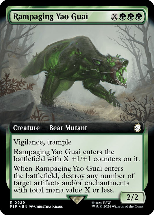 Rampaging Yao Guai (Extended Art) (Surge Foil) [PIP - 929]