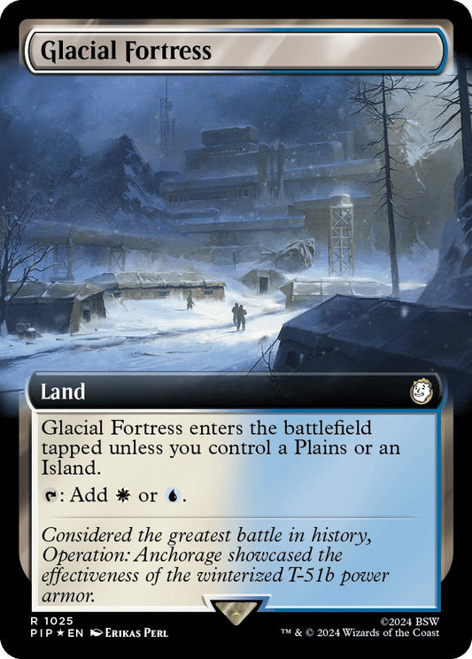 Glacial Fortress (Extended Art) (Surge Foil) [PIP - 1025]