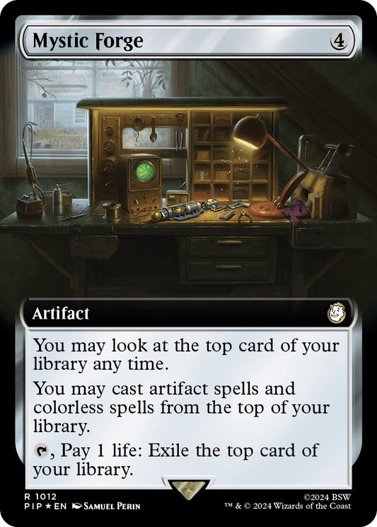 Mystic Forge (Extended Art) (Surge Foil) [PIP - 1012]