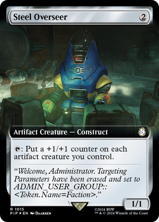 Steel Overseer (Extended Art) (Surge Foil) [PIP - 1015]