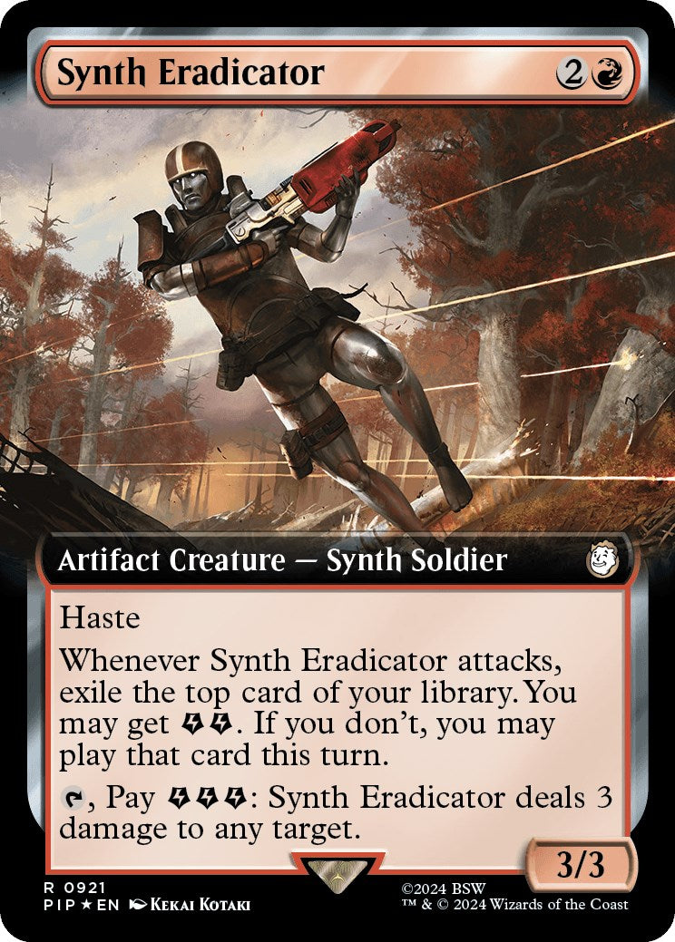 Synth Eradicator (Extended Art) (Surge Foil) [PIP - 921]