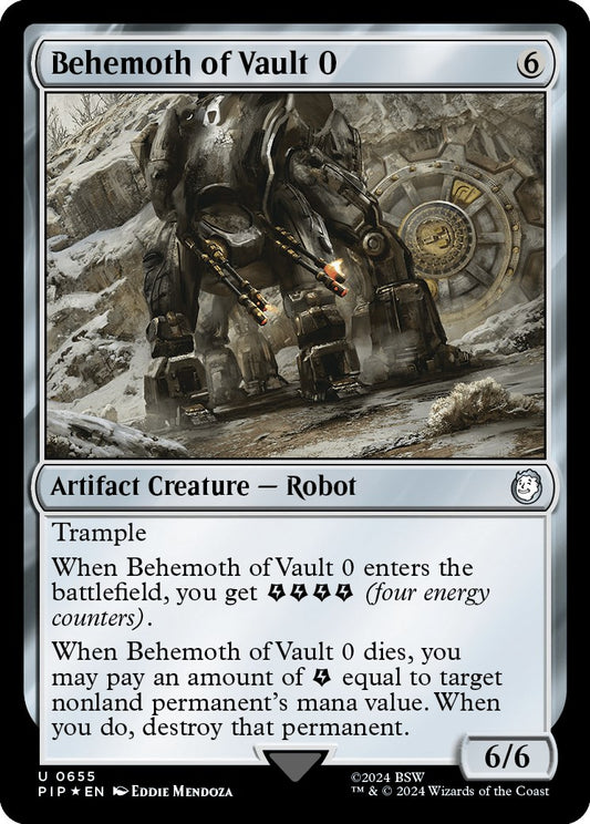 Behemoth of Vault 0 (Surge Foil) [PIP - 655]