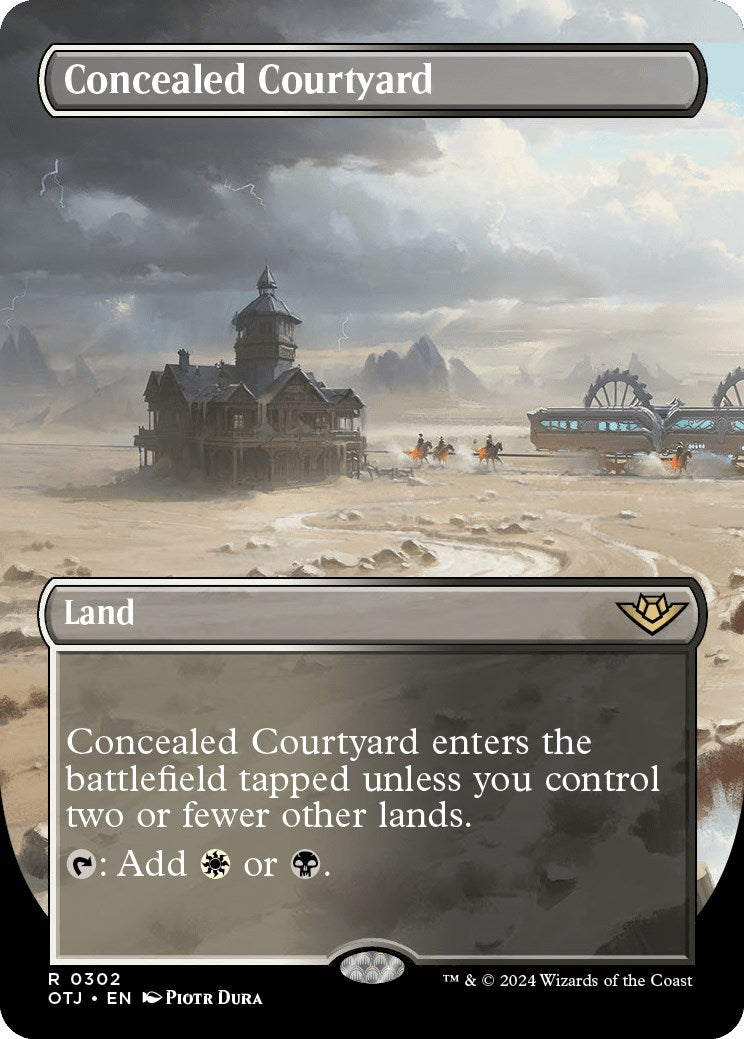 Concealed Courtyard (Borderless) [OTJ - 302]