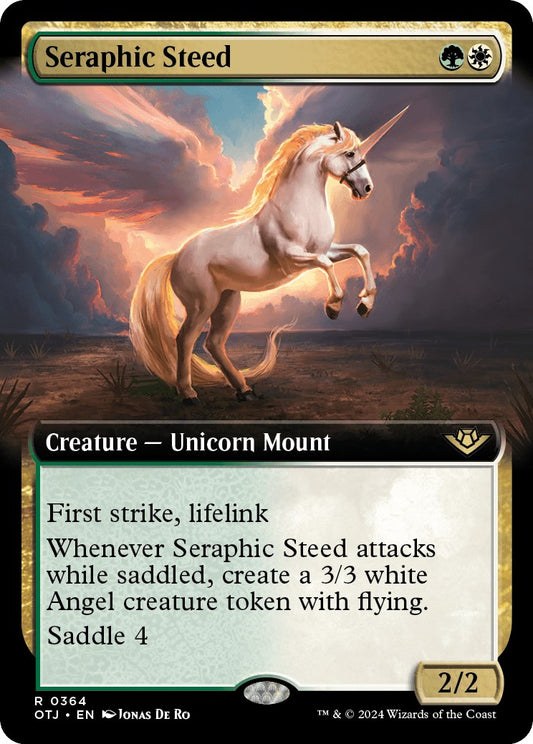 Seraphic Steed (Extended Art) [OTJ - 364]