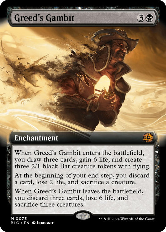 Greed's Gambit (Extended Art) [BIG - 73]