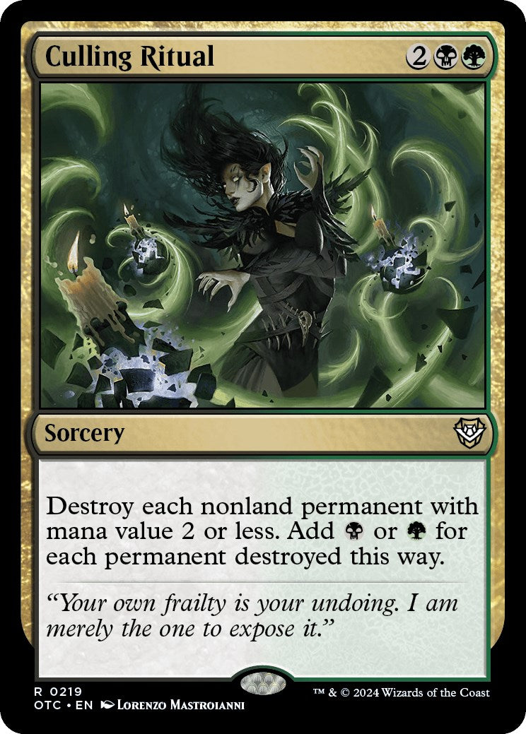 Culling Ritual [OTC - 219]