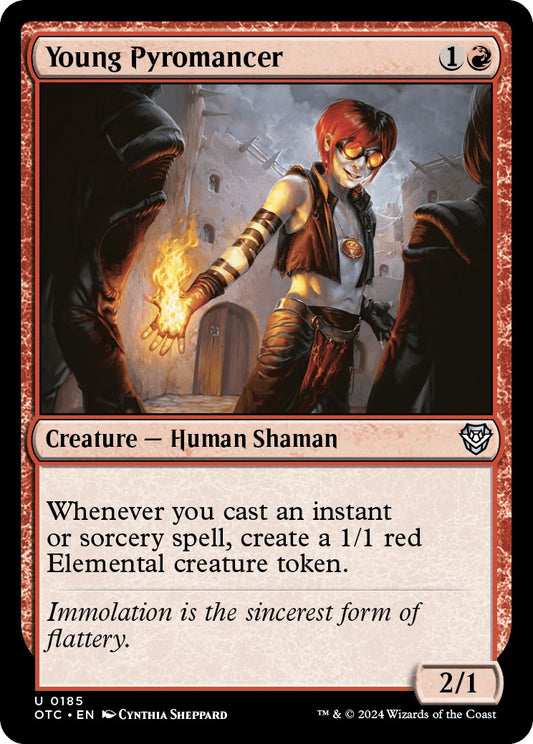 Young Pyromancer [OTC - 185]