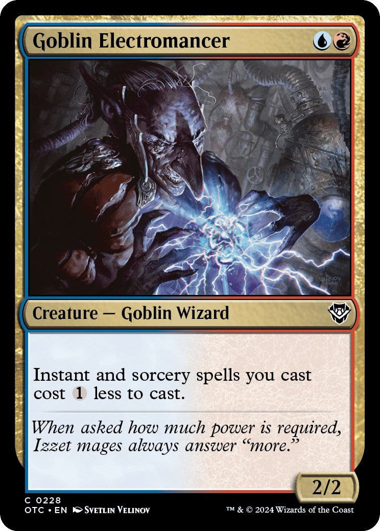 Goblin Electromancer [OTC - 228]