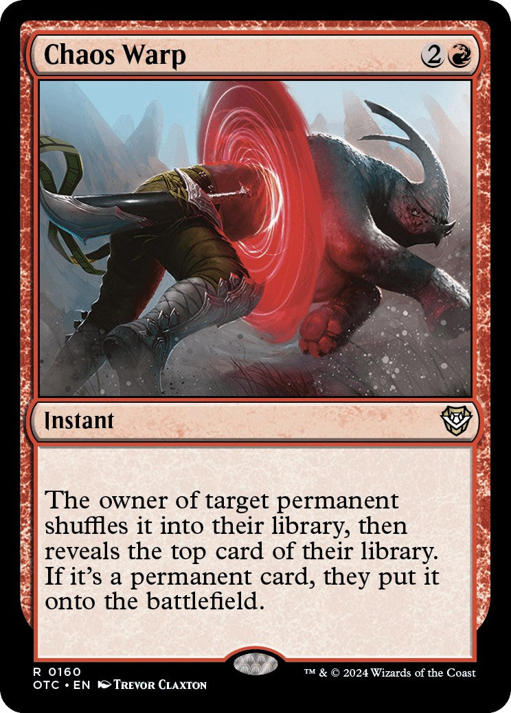 Chaos Warp [OTC - 160]
