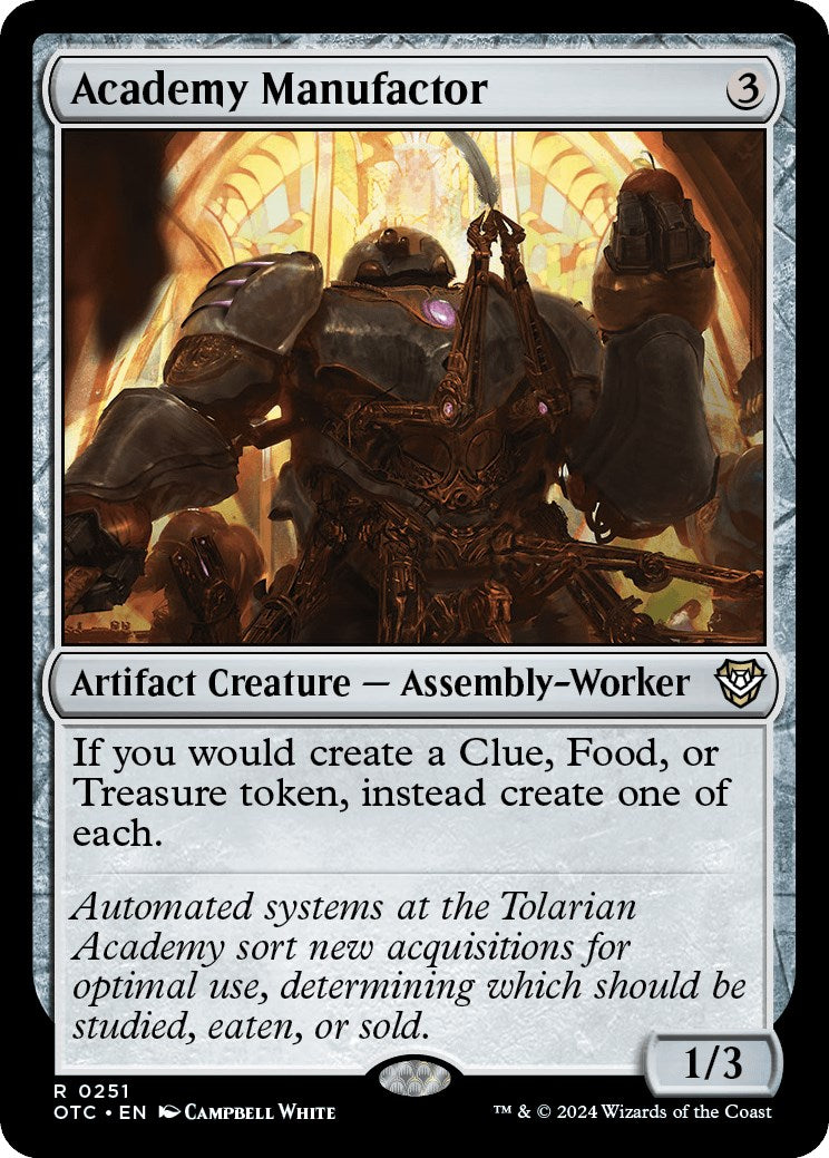 Academy Manufactor [OTC - 251]