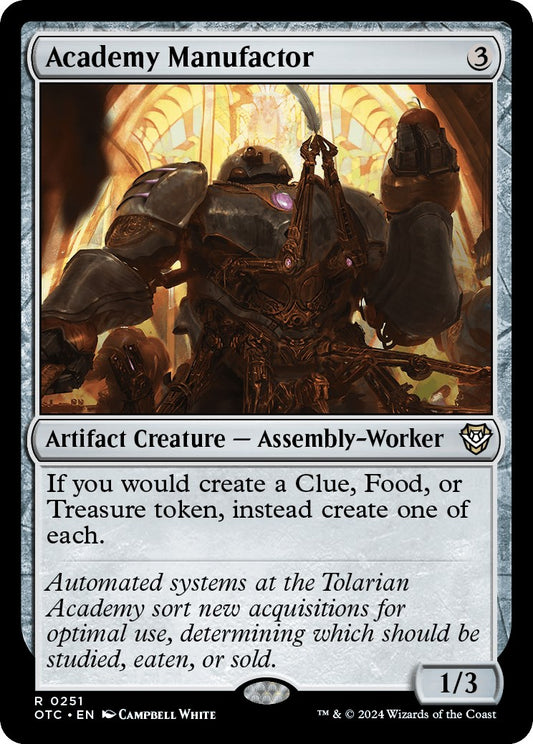 Academy Manufactor [OTC - 251]