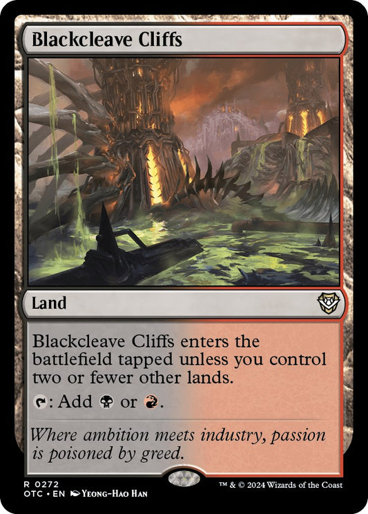 Blackcleave Cliffs [OTC - 272]