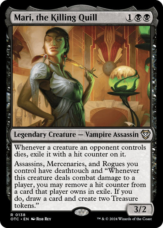 Mari, the Killing Quill [OTC - 138]