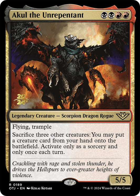 Akul the Unrepentant [PRE - 189]