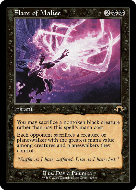 Flare of Malice (Retro Frame) [MH3 - 408]