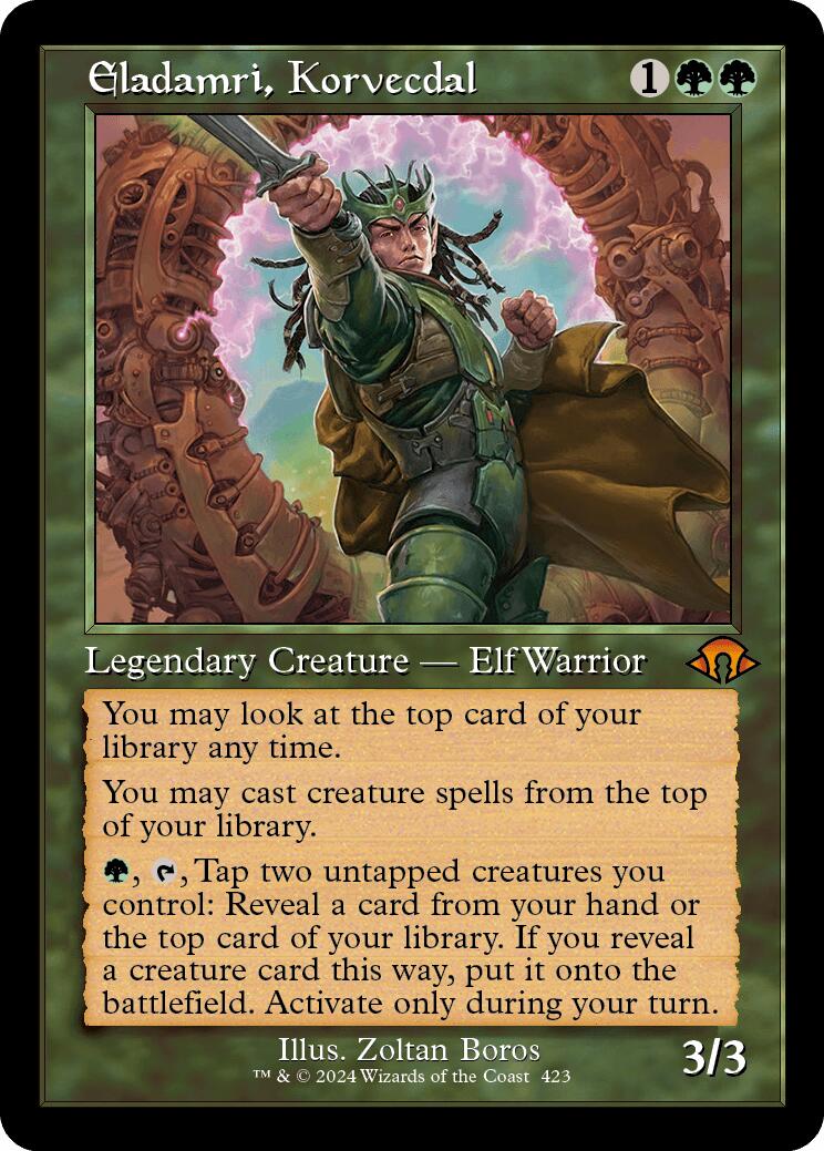 Eladamri, Korvecdal (Retro Frame) [MH3 - 423]