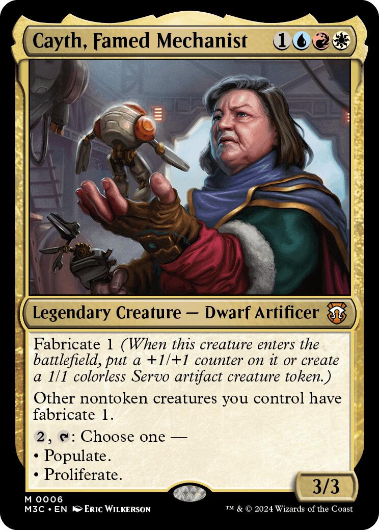 Cayth, Famed Mechanist [M3C - 6]
