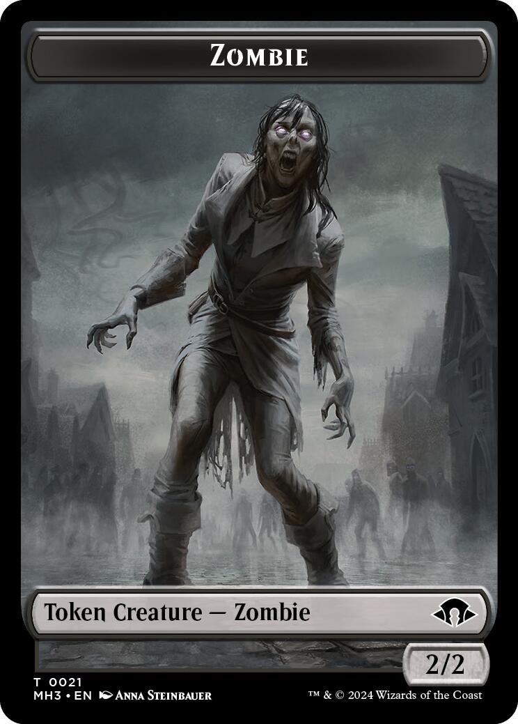 Zombie // Plant Double-Sided Token
