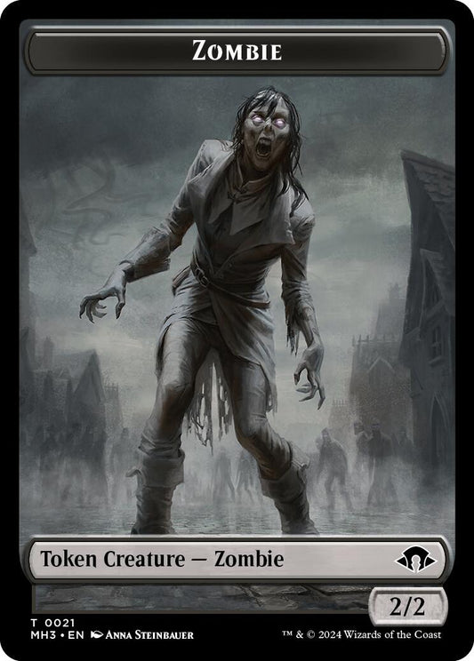 Zombie // Plant Double-Sided Token
