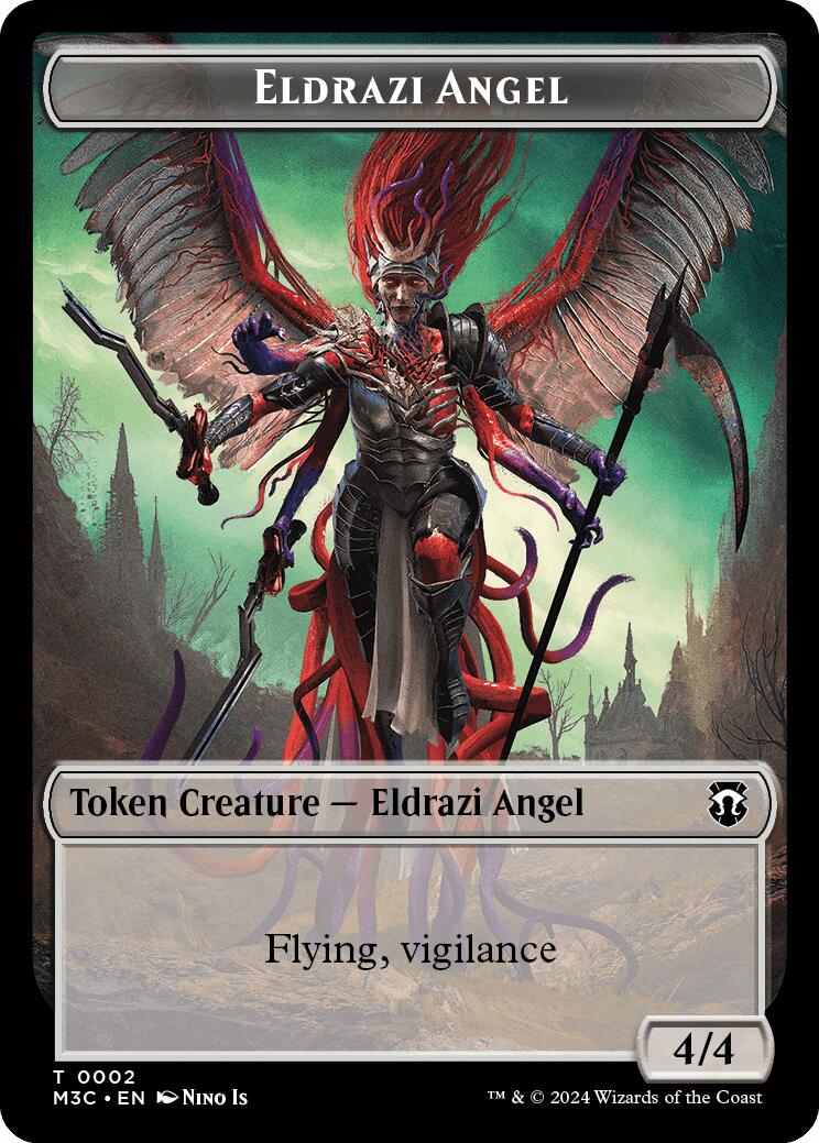 Eldrazi Angel // Copy Double-Sided Token