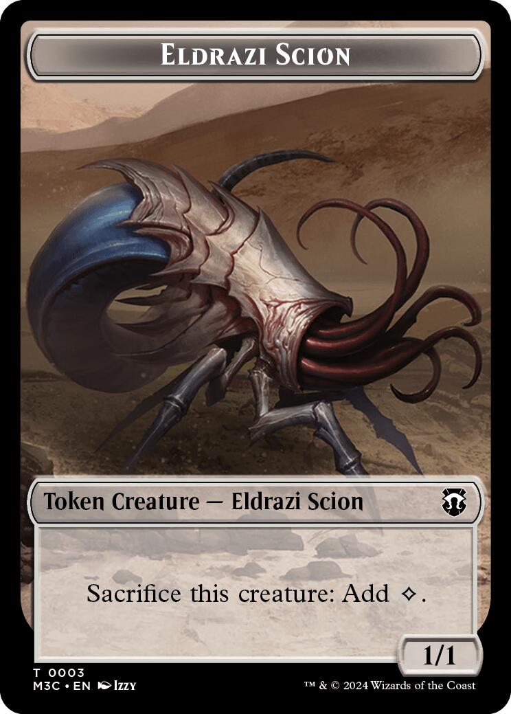 Eldrazi Scion // Eldrazi Spawn Double-Sided Token